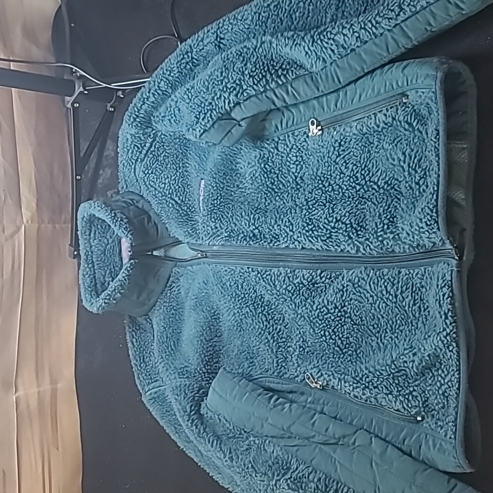 Patagonia Teal Teddy Jacket